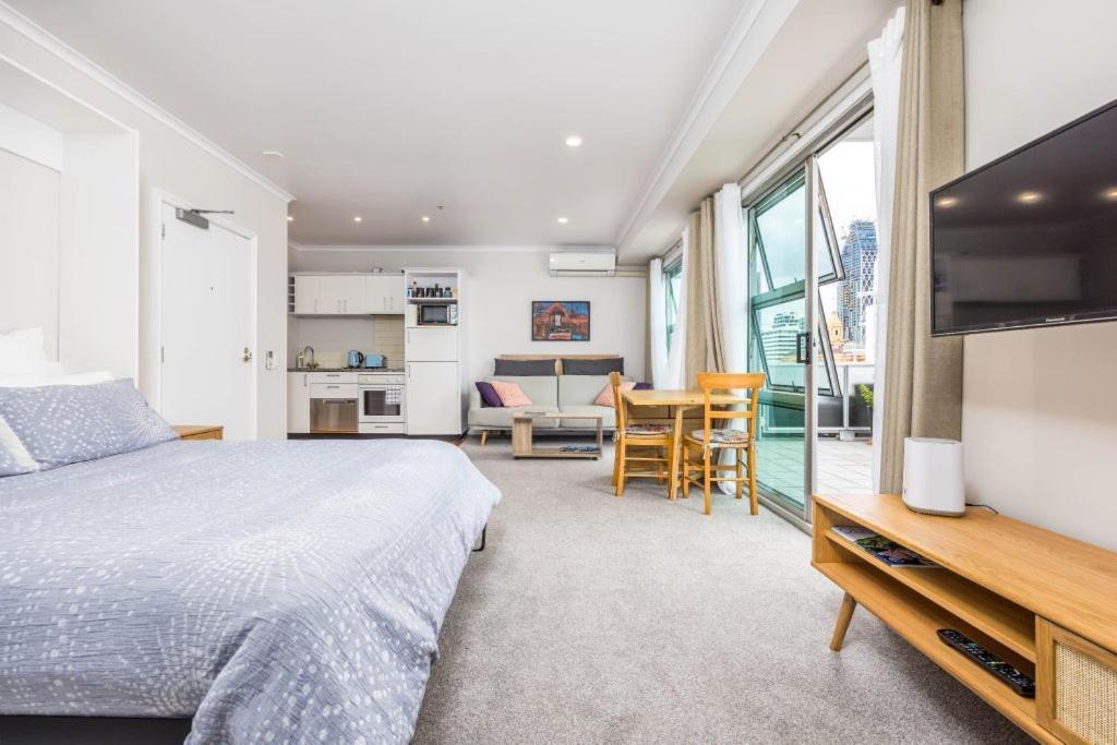 דירות Waterfront Studio 56 Auckland Viaduct מראה חיצוני תמונה
